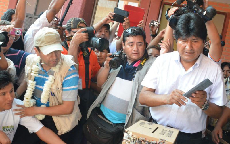Bolivianos vão às urnas no domingo para eleger presidente