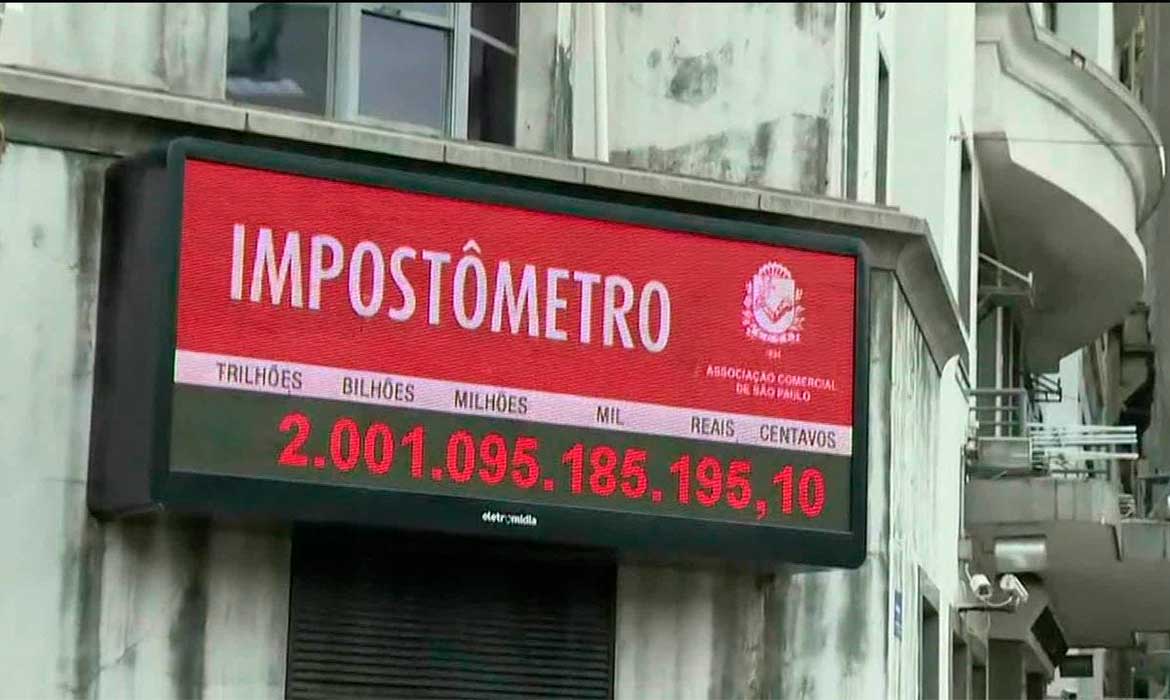 Impostômetro chega à marca de R$ 2 trilhões, informa associação de SP