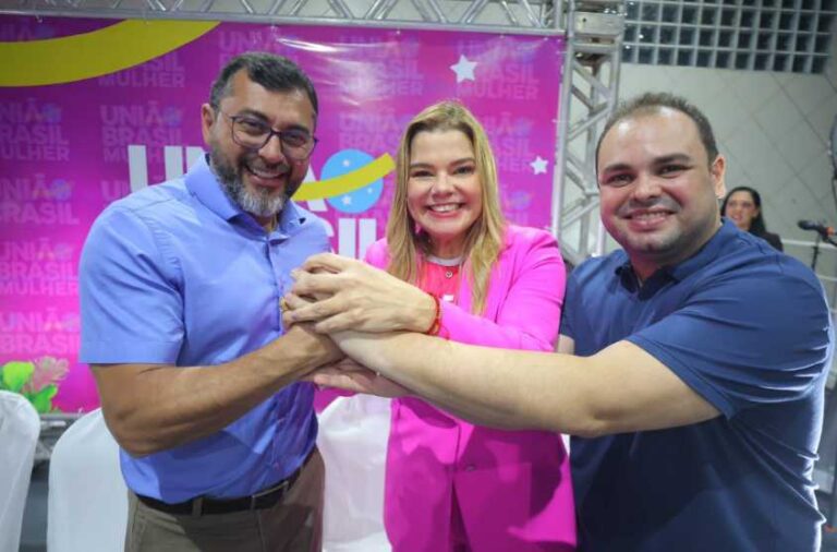 Wilson Lima empossa Kuka Chaves como presidente do União Brasil Mulher Amazonas